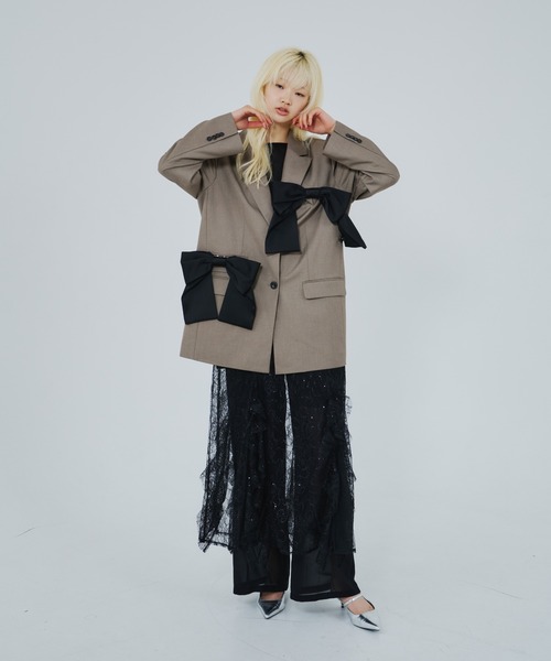 フォーリボンラバージャケット / for ribbon lover jacket（テーラード