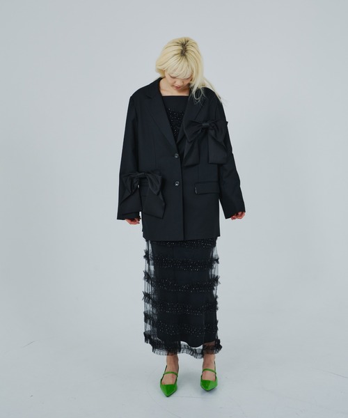 フォーリボンラバージャケット / for ribbon lover jacket（テーラード