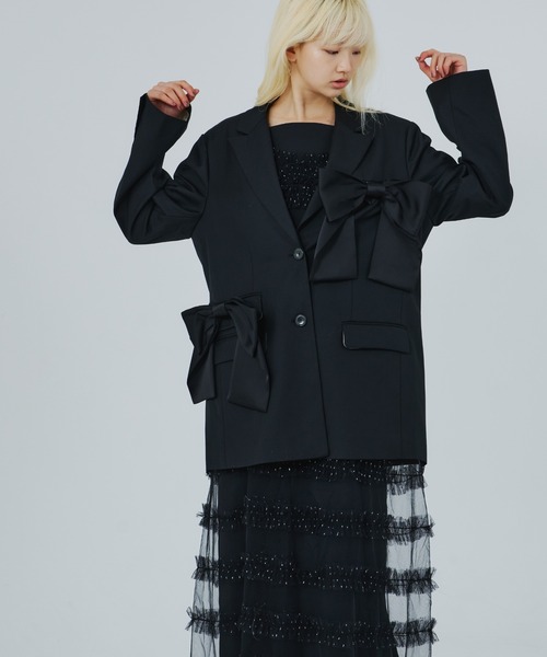 ANDRESD　for ribbon lover jacket リボンジャケット フォーリボンラバージャケット / for ribbon lover jacket（テーラード