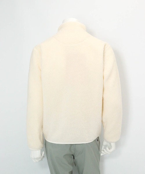 Picone CLUB(ピッコーネクラブ)の「【メンズ】ボアジップブルゾン(ブルゾン・メンズ・カーキ/ホワイト・L/LL)」の7枚目の写真