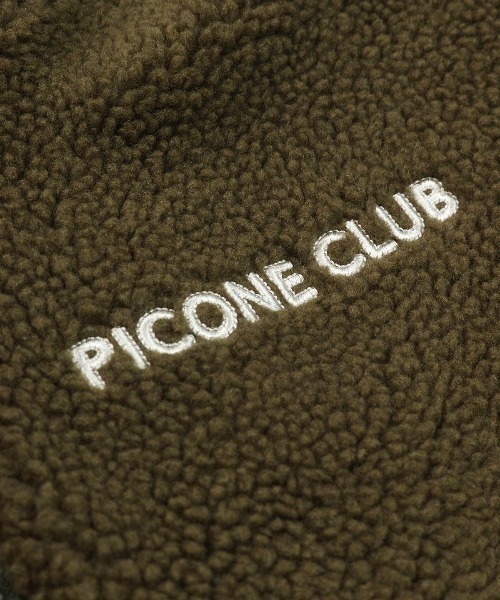 Picone CLUB(ピッコーネクラブ)の「【メンズ】ボアジップブルゾン(ブルゾン・メンズ・カーキ/ホワイト・L/LL)」の10枚目の写真