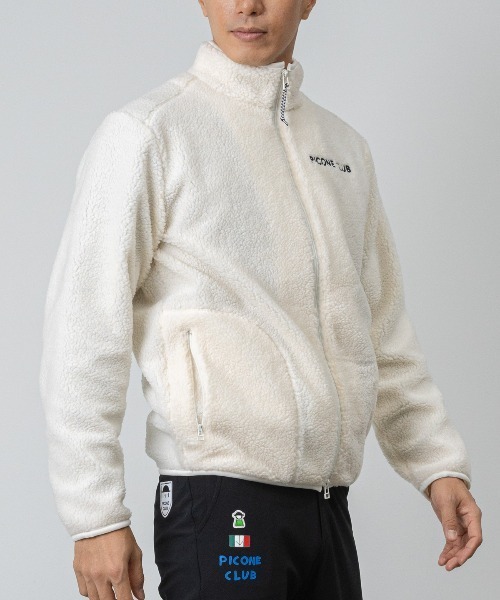 Picone CLUB(ピッコーネクラブ)の「【メンズ】ボアジップブルゾン(ブルゾン・メンズ・カーキ/ホワイト・L/LL)」の18枚目の写真