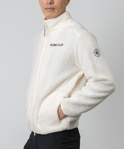 Picone CLUB(ピッコーネクラブ)の「【メンズ】ボアジップブルゾン(ブルゾン・メンズ・カーキ/ホワイト・L/LL)」の19枚目の写真