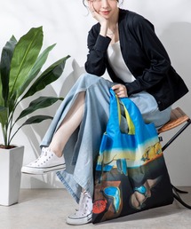 【アート × エシカル】《LOQI》お気に入りの画家をバッグに持つ“ちょいアート”習慣。機能と美がひとつに溶け込んだ、等身大の“美しい日常”バッグ - 【耐荷重20kgと撥水加工】
