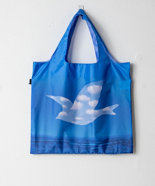 MILLION CARATS（ミリオンカラッツ）の「【アート × エシカル】《LOQI》お気に入りの画家をバッグに持つ“ちょいアート”習慣。機能と美がひとつに溶け込んだ、等身大の“美しい日常”バッグ - 【耐荷重20kgと撥水加工】（エコバッグ/サブバッグ・レディース・ホワイト/オフホワイト/サックスブルー/ブラック系その他2/ホワイト系その他2/ネイビー系2/ネイビー系1/イエロー/ブルー/グリーン/マルチ/ホワイト系その他/その他1/ブラック系その他/ブルー系その他/その他/イエロー系その他/ベージュ/ブラック/ネイビー/ブラウン・FREE）」の14枚目の写真