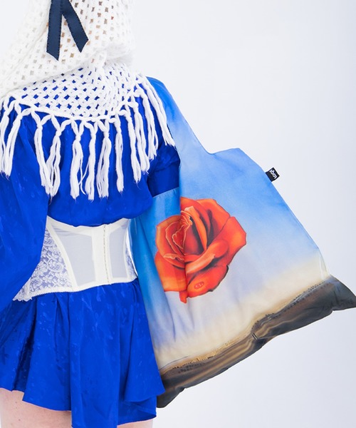 MILLION CARATS（ミリオンカラッツ）の「【アート × エシカル】《LOQI》お気に入りの画家をバッグに持つ“ちょいアート”習慣。機能と美がひとつに溶け込んだ、等身大の“美しい日常”バッグ - 【耐荷重20kgと撥水加工】（エコバッグ/サブバッグ・レディース・ホワイト/オフホワイト/サックスブルー/ブラック系その他2/ホワイト系その他2/ネイビー系2/ネイビー系1/イエロー/ブルー/グリーン/マルチ/ホワイト系その他/その他1/ブラック系その他/ブルー系その他/その他/イエロー系その他/ベージュ/ブラック/ネイビー/ブラウン・FREE）」の12枚目の写真