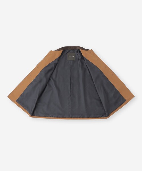 MACKINTOSH LONDON（マッキントッシュ ロンドン）の「【WEB・一部店舗限定】【ROSLEY/ロズリー】コットンナイロンピーチコート（ステンカラーコート・レディース・ブラウン・38）」の9枚目の写真