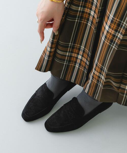 RODE SKO(ロデスコ)の「『WEB限定/一部店舗限定』『リアルレザー』レザーローファー(その他シューズ・レディース・ブラック/キャメル・38/36/37)」の5枚目の写真