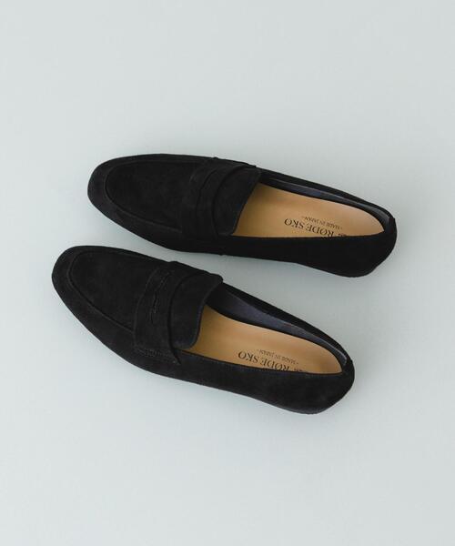 RODE SKO(ロデスコ)の「『WEB限定/一部店舗限定』『リアルレザー』レザーローファー(その他シューズ・レディース・ブラック/キャメル・38/36/37)」の10枚目の写真