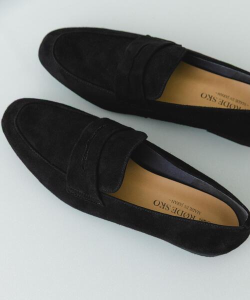 RODE SKO(ロデスコ)の「『WEB限定/一部店舗限定』『リアルレザー』レザーローファー(その他シューズ・レディース・ブラック/キャメル・38/36/37)」の11枚目の写真