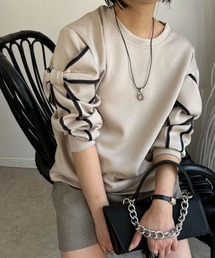 deux amour | リボン付きトレーナー(スウェット)