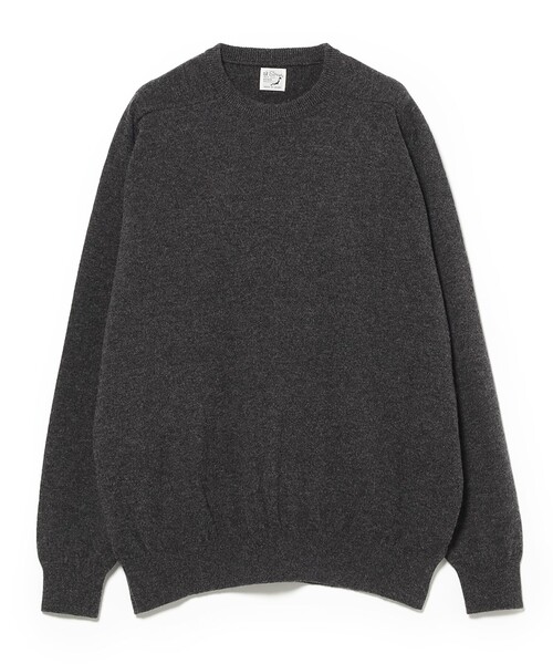 fennica（フェニカ）の「●ORS_crew/n_M（ニット/セーター・メンズ・ブラウン/チャコールグレー・3(L)/4(XL)）」の3枚目の写真