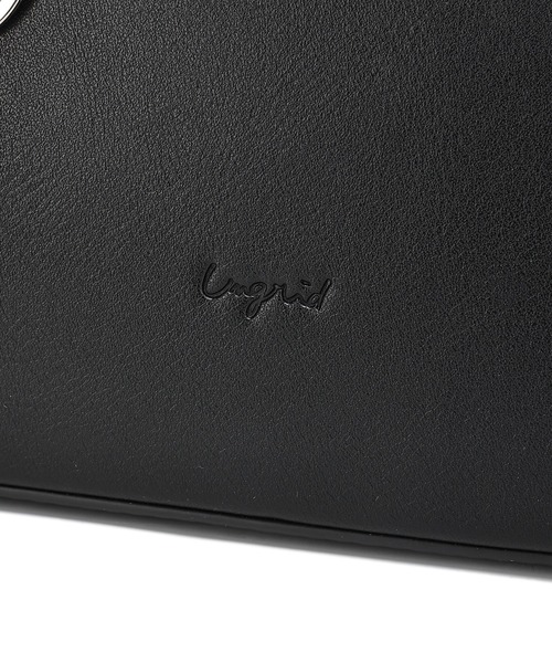 Ungrid(アングリッド)の「【Ungrid/アングリッド】 シンプルスムース ボストンバッグ(ボストンバッグ・レディース・グレー/ブラック/ダークグリーン/ベージュ/キャメル/アイボリー・FREE)」の16枚目の写真
