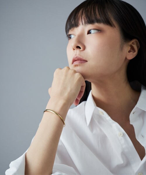 Jouete（ジュエッテ）の「[WEB LIMITED] バングル ラウンド（バングル/リストバンド・レディース・イエローゴールド・FREE）」の5枚目の写真