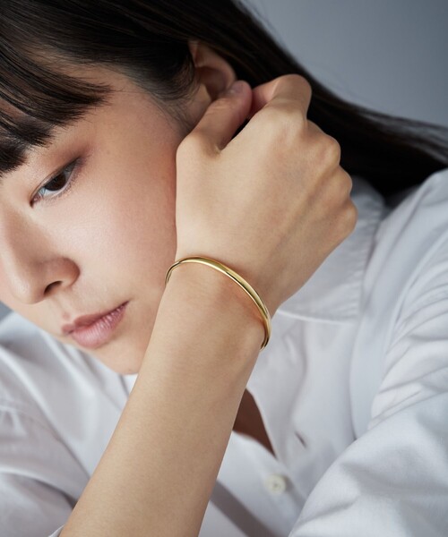 Jouete（ジュエッテ）の「[WEB LIMITED] バングル ラウンド（バングル/リストバンド・レディース・イエローゴールド・FREE）」の6枚目の写真