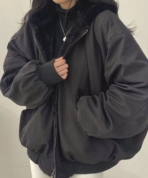 GLAMOROUS JANE（グラマラスジェーン）の「リバーシブルボアブルゾン（ブルゾン）」