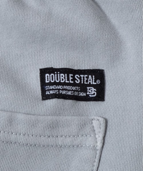 DOUBLE STEAL(ダブルスティール)の「ピグメント裏毛スウェットパンツ(スウェットパンツ・メンズ・オフホワイト/スミクロ/グレー・MEDIUM/LARGE/SMALL)」の9枚目の写真