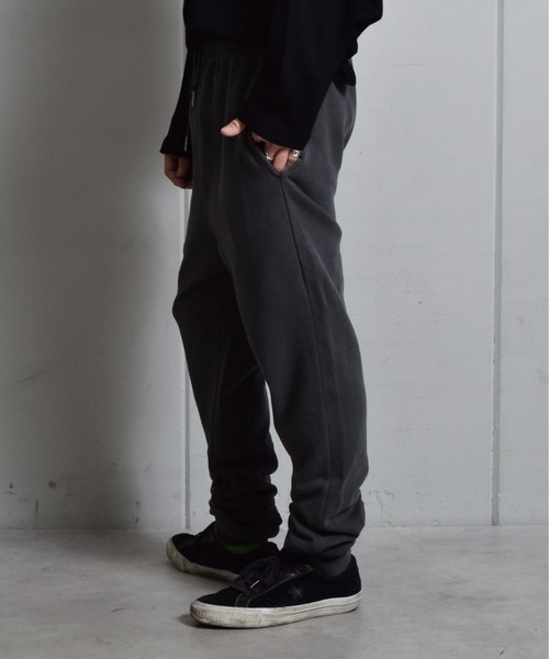 DOUBLE STEAL(ダブルスティール)の「ピグメント裏毛スウェットパンツ(スウェットパンツ・メンズ・オフホワイト/スミクロ/グレー・MEDIUM/LARGE/SMALL)」の21枚目の写真