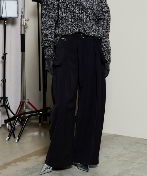 MAISON SPECIAL ポケットベルトダブルクロスパンツ Pocket Belt Double Cross Pants / ポケットベルトダブルクロスパンツ