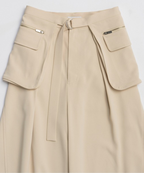 Pocket Belt Double Cross Pants / ポケットベルトダブルクロスパンツ