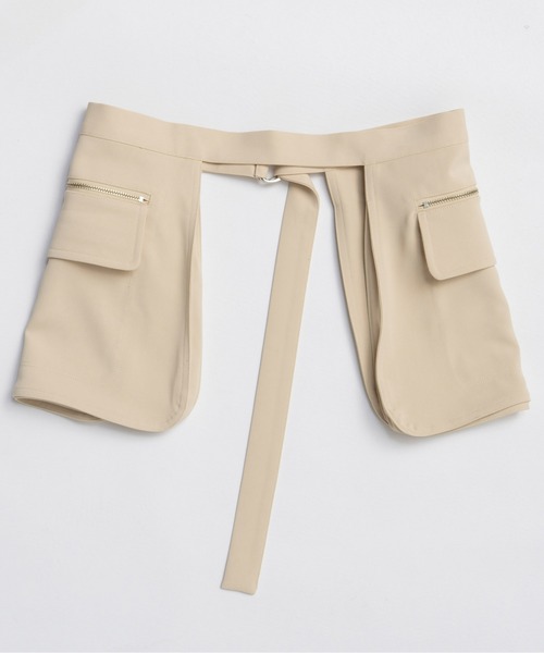 MAISON SPECIAL ポケットベルトダブルクロスパンツ Pocket Belt Double Cross Pants / ポケットベルトダブルクロスパンツ