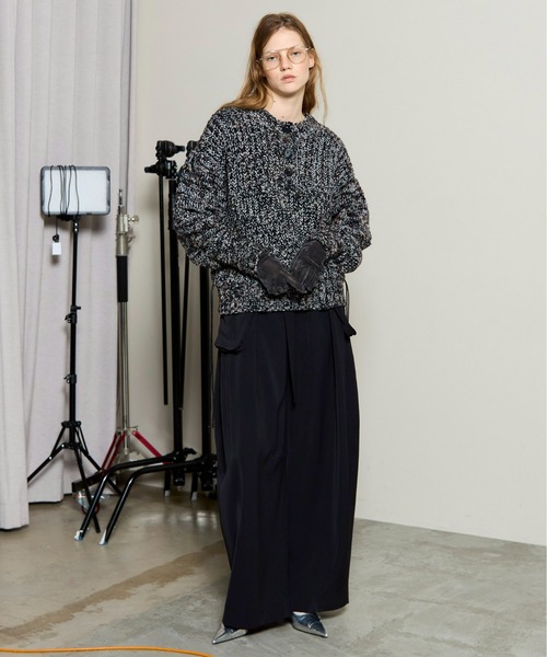 Pocket Belt Double Cross Pants / ポケットベルトダブルクロスパンツ