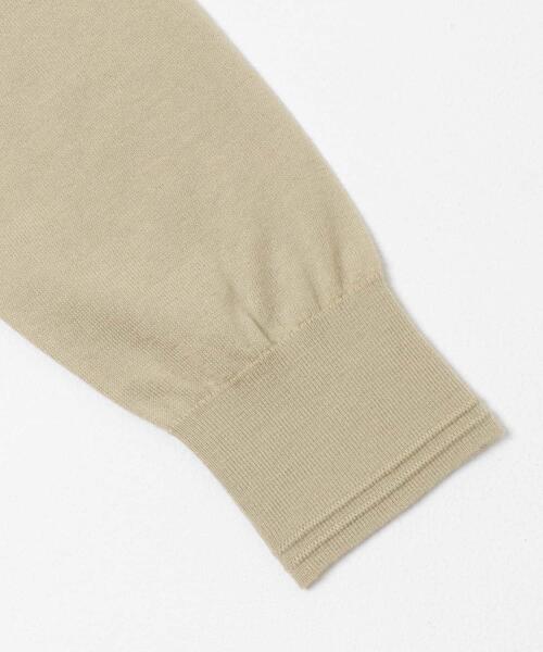 URBAN RESEARCH(アーバンリサーチ)の「new basic Lisse Cashmere henry knit(ニット/セーター・レディース・ベージュ系その他/チャコールグレー/ブルー系その他・FREE)」の5枚目の写真