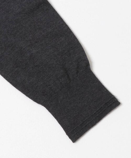 URBAN RESEARCH(アーバンリサーチ)の「new basic Lisse Cashmere henry knit(ニット/セーター・レディース・ベージュ系その他/チャコールグレー/ブルー系その他・FREE)」の13枚目の写真