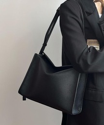 c.u.l | スクエアー レザーライク ショルダーバッグ cula1312(ショルダーバッグ)