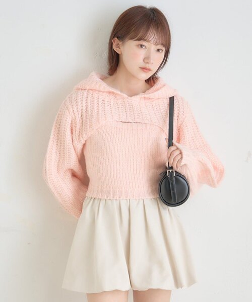 mline]ニットパーカーSET（ニット/セーター）｜mline（エムライン）の