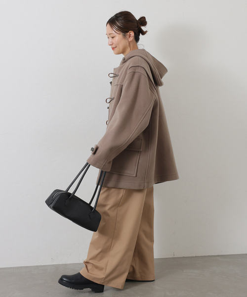 MONTGOMERY(モンゴメリー)の「《追加》別注【MONTGOMERY/モンゴメリー】Alton for JS(ダッフルコート・レディース・ベージュ/ネイビー/ブルー・MEDIUM/LARGE)」の17枚目の写真