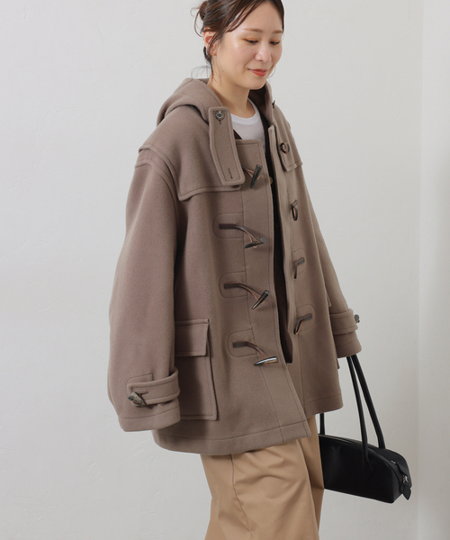 MONTGOMERY(モンゴメリー)の「《追加》別注【MONTGOMERY/モンゴメリー】Alton for JS(ダッフルコート・レディース・ベージュ/ネイビー/ブルー・MEDIUM/LARGE)」の20枚目の写真