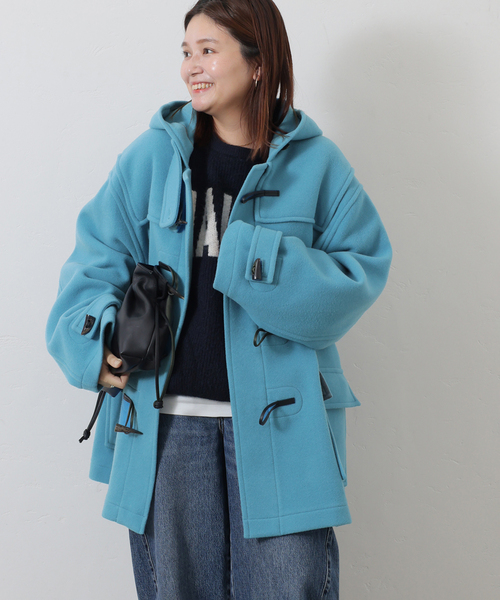 MONTGOMERY(モンゴメリー)の「《追加》別注【MONTGOMERY/モンゴメリー】Alton for JS(ダッフルコート・レディース・ベージュ/ネイビー/ブルー・MEDIUM/LARGE)」の21枚目の写真