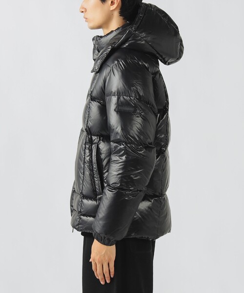 BEAMS HEART(ビームスハート)の「シャイニー フード ダウン ジャケット(ダウンジャケット/コート・メンズ・ブラック/ネイビー・S/M/L/XL)」の13枚目の写真