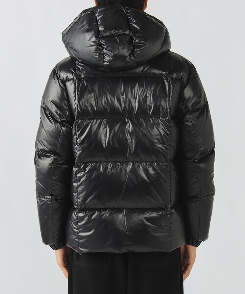 BEAMS HEART(ビームスハート)の「シャイニー フード ダウン ジャケット(ダウンジャケット/コート・メンズ・ブラック/ネイビー・S/M/L/XL)」の14枚目の写真