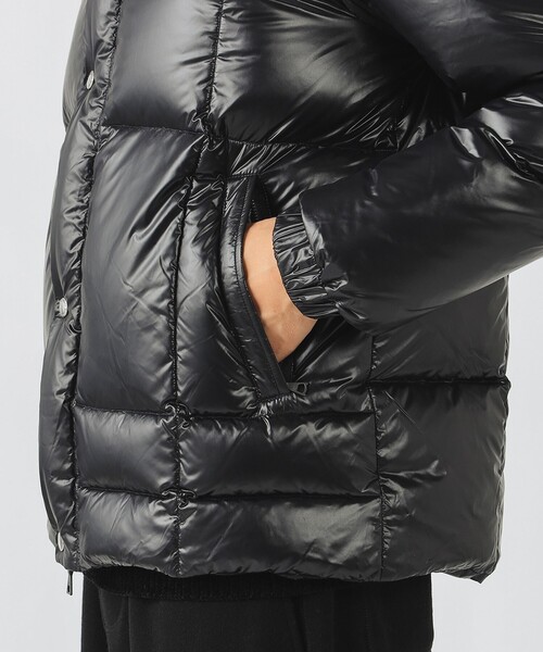 BEAMS HEART(ビームスハート)の「シャイニー フード ダウン ジャケット(ダウンジャケット/コート・メンズ・ブラック/ネイビー・S/M/L/XL)」の15枚目の写真