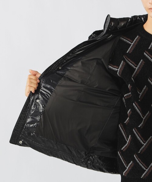 BEAMS HEART(ビームスハート)の「シャイニー フード ダウン ジャケット(ダウンジャケット/コート・メンズ・ブラック/ネイビー・S/M/L/XL)」の19枚目の写真