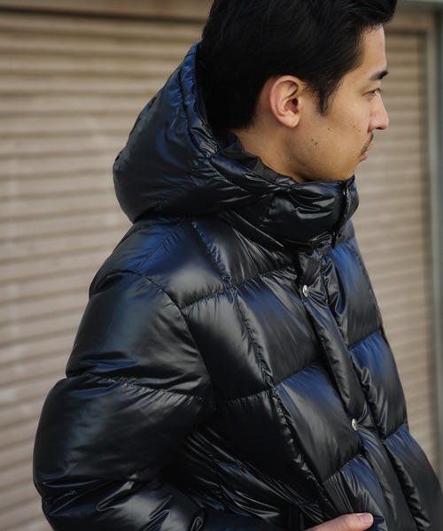 セール】【650フィルパワー＆ホワイトダックダウン】シャイニー フード