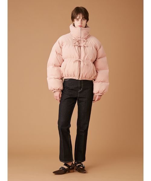 FURFUR（ファーファー）の「リボンステッチセミフレアデニムパンツ（デニムパンツ・レディース・ブラウン/ブラック/サックスブルー・0/1）」の21枚目の写真