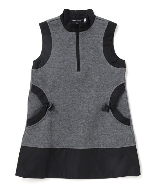 BeBe（ベベ）の「ポンチタフタ切り替えサークルポケットジャンパースカート(90~150cm)（ジャンパースカート・キッズ・グレー・90cm/150cm/130cm/120cm/100cm/110cm/140cm）」の6枚目の写真