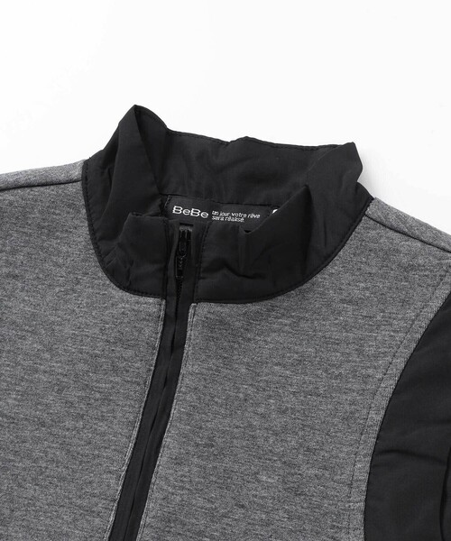 BeBe（ベベ）の「ポンチタフタ切り替えサークルポケットジャンパースカート(90~150cm)（ジャンパースカート・キッズ・グレー・90cm/150cm/130cm/120cm/100cm/110cm/140cm）」の8枚目の写真