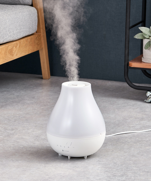 ハイブリット式加湿器 新品未使用 ミスティガーデン2nd」自然気化式小型加湿器/加湿器 エコロジー加湿器