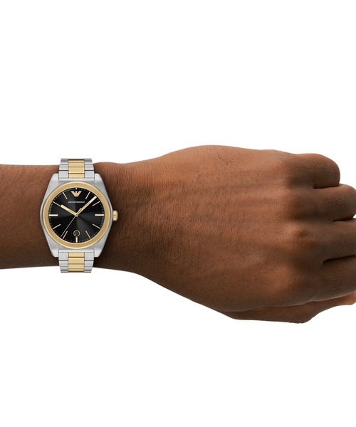 EMPORIO ARMANI(エンポリオアルマーニ)の「エンポリオ・アルマーニ 腕時計 メンズ アナログ ステンレス AR11715(アナログ腕時計・メンズ・マルチ・FREE)」の2枚目の写真