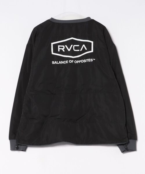 RVCA(ルーカ)の「RVCA メンズ GRANT PUFFER REVERSIBLE CR トレーナー 【2025年秋冬モデル】/ルーカリバーシブルスウェットトレーナー(SET UP・セットアップ可能・空港コーデ)(スウェット・メンズ・ブラウン系カモフラージュ/ブラック/ブラック系その他・X-LARGE/LARGE/MEDIUM/SMALL)」の19枚目の写真