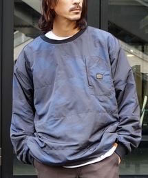 RVCA | RVCA メンズ GRANT PUFFER REVERSIBLE CR トレーナー 【2025年秋冬モデル】/ルーカリバーシブルスウェットトレーナー(SET UP・セットアップ可能・空港コーデ)(スウェット)