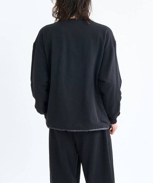RVCA(ルーカ)の「RVCA メンズ GRANT PUFFER REVERSIBLE CR トレーナー 【2025年秋冬モデル】/ルーカリバーシブルスウェットトレーナー(SET UP・セットアップ可能・空港コーデ)(スウェット・メンズ・ブラウン系カモフラージュ/ブラック/ブラック系その他・X-LARGE/LARGE/MEDIUM/SMALL)」の16枚目の写真