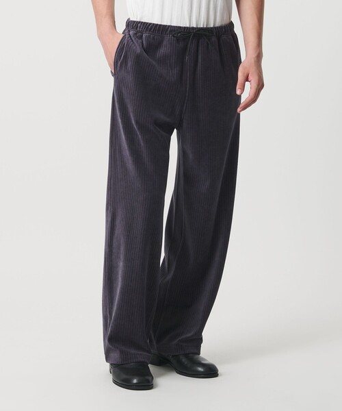 MONKEY TIME（モンキータイム）の「ベロア バギー イージー パンツ（その他パンツ・メンズ・ブラック/ダークグレー・S/M/L）」の2枚目の写真