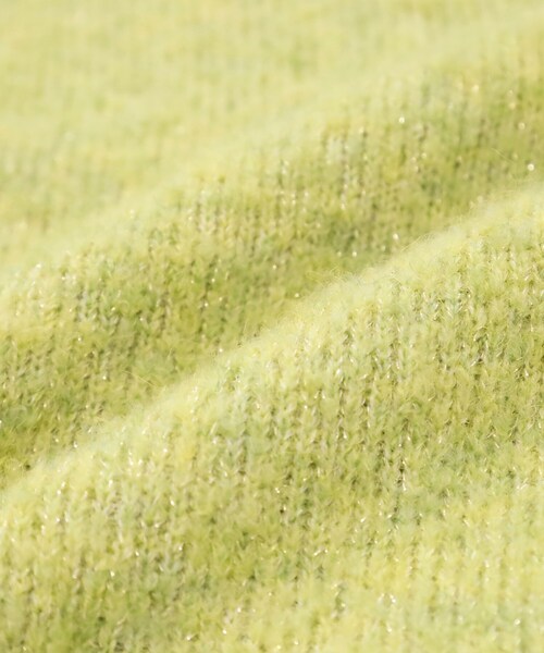 DRESKIP（ドレスキップ）の「【S-LL】ほんのりラメで華やか ふわふわハイネックニット（ニット/セーター・レディース・オフホワイト/スモーキーグリーン系/ライトグレー/ピンク系・01/02/03/04）」の20枚目の写真