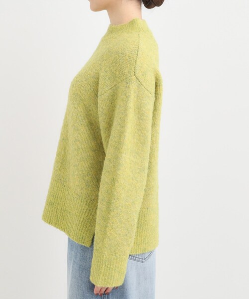 DRESKIP（ドレスキップ）の「【S-LL】ほんのりラメで華やか ふわふわハイネックニット（ニット/セーター・レディース・オフホワイト/スモーキーグリーン系/ライトグレー/ピンク系・01/02/03/04）」の22枚目の写真