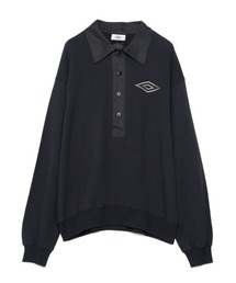 UMBRO HOUSE Shirt Collar Sweat Top(アンブロハウス シャツ カラー スウェット トップ)